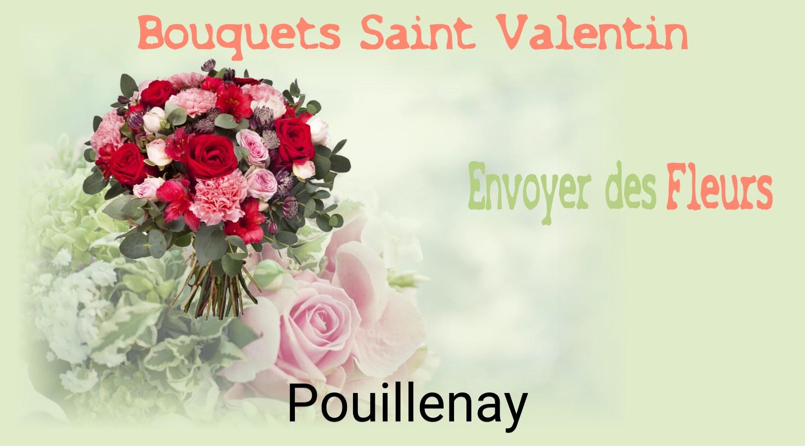 Roses de Saint-Valentin livrées à Pouillenay